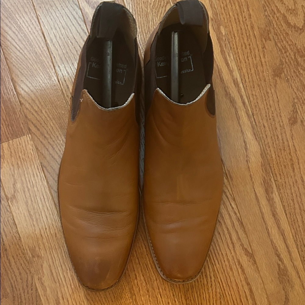 Classic Brown Leather Men's Boots